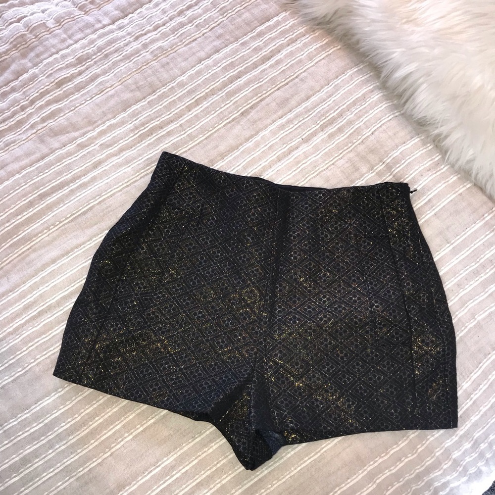 High waisted shorts